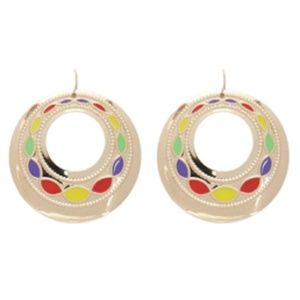 New 🎁🎁 Colorblock Drop Earrings